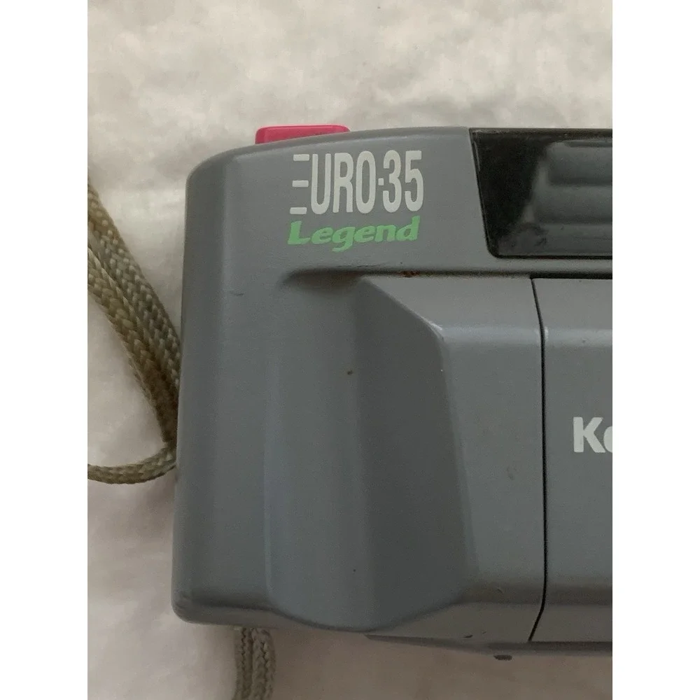 Kodak Euro 35 Legend Gray Flash Camera 35mm Film - Parts Only
